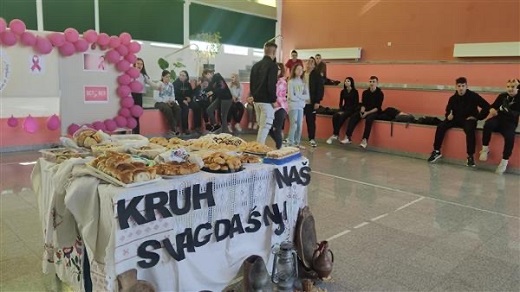 Detalj s obiljeavanja Dana kruha